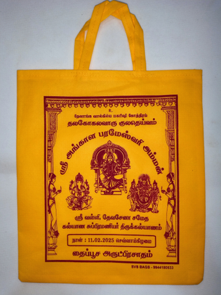 Eco-friendly, reusable, multipurpose wedding, thamboolam, haldi, pooja, party favor bag